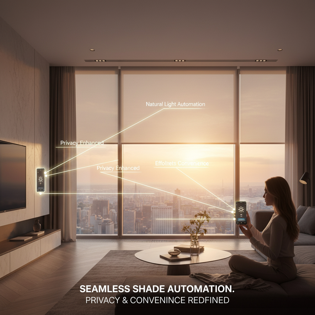 Automated Shades and Blinds